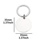 Customized pet nameplate with circular stainless steel text, digital engraved dog and cat collar ID tag, name, phone number,