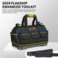 AIRAJ Multifunctional Tool Bags 1680D Oxford Cloth Electrician Bags Waterproof and Wear-Resistant High Capacity Storage Bags