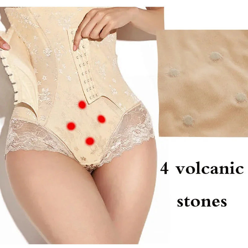 Dimmkof Lace Body Shaper Panties Shapewear Underwear High Waist Tummy Control Body Shaper Underwear Panties Slimming Waist