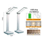 USB Desk Lamp 3 Levels Dimmable Touch Night Light USB Rechargeable Eye Protection Foldable Table Lamp For Bedroom Bedside Desk