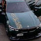 Shahada Car Windshield Decals Islamic Verse Muslim Car Bumper Door Sticker Die Cut Vinyl Decoration