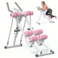 MERACH Ab Machine, Adjustable Ab Trainer Machine, AB Workout Equipment For Home Gym, Independent Dual Tracks For Mountain Climber, Foldable For Home Exercise, Load Capacity 440 LBS