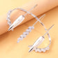 Adjustable Geometric Toothed Zircon Bracelet Women's Fashion Jewelry Personality Open Hand Accessory LADYMEE Brand