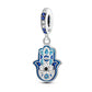Hot Sales 925 Sterling Silver Charms Beads Devil's Eye Fatima's Hand Cross Beads Fit Original Bracelet Women DIY Jewelry Gifts