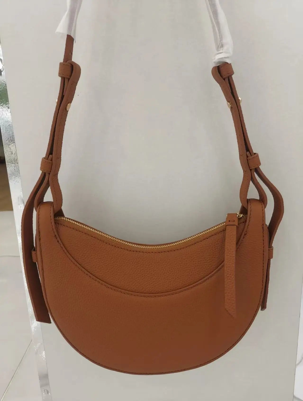 2025 Fashion Women's Bag High quality niche design Saddle bag Single shoulder crossbody bag Underarm bag