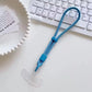 Universal Adjustable Mobile Phone Lanyard Short Wrist Strap with Self-locking Anti-drop Design Durable Polyester Phone Strap