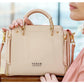 FOXER Split Leather Women Shoulder Bag Elegant Handbag 2025 Autumn Winter Female Large Tote Bag Luxury Design Crossbody Purse
