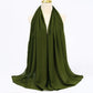 Muslim Chiffon Hijabs For Woman Long Solid Color Head Wrap For Women Shawls Scarves Ladies Muslim Veil Hijab