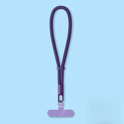 Universal Adjustable Mobile Phone Lanyard Short Wrist Strap with Self-locking Anti-drop Design Durable Polyester Phone Strap