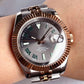 NEW Rose Gold 36mm 39mm Sunburst Grey Dial Dark Green Roman Numbers 200m Waterproof NH35 Automatic Men Watch Sapphire Glass