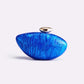 Shell Brand Pearl Brown Marble Acrylic Box Clutches Evening Bag Wedding Party  Female Mini Purse Evening Female Bridal Handbag