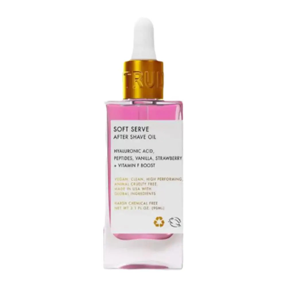 TRULY Strawberry  After Shave Care Oil For Women Smooth Skin Moisturizes Soft Serve Shave Oil Deep Repair Nourish Body Care Oil