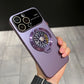 Rotating Gyro Bracket Magnetic Phone Case for Magsafe IPhone 17 16 15 Plus 13 14 Pro Max Air Original Color Lens Protector Cover