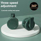 Mini Clip Fans Hanging Waist Neck Fan Girl Electric Air Cooling Fan 900mah USB Leafless Fan 3 Speeds Portable Cooler Air