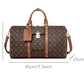 2026 New Fashionable Large Capacity Leisure Travel Bag, Retro Printed Handheld Shoulder Bag, Women's Vacation Bag