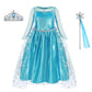 Girls Princess Dress Kids Birthday Cosplay Cinderella Snow White Aurora Rapunzel Halloween Costume Children Party Dresses