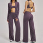 Yoga Set 2/3PCS Workout Outfit Fitness Long Sleeved Sportswear Gym Tracksuit Leggings Set Sports Bra Athletic Wear Women Clothes