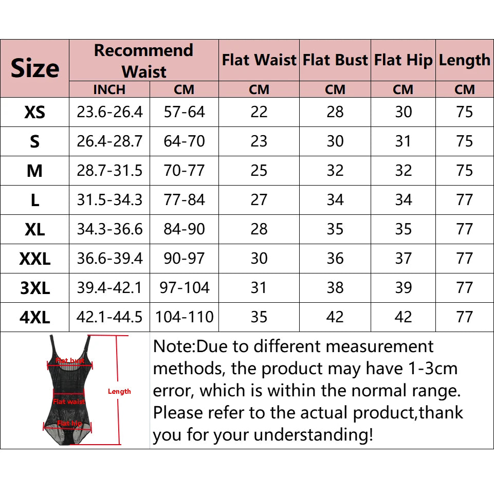 Body Shaper Women Waist Trainer Slimming Tummy Control Underwear Flat Belly Corset Bodysuit Shapewear Cincher Firm Underbust