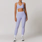 2 Pieces Sportswear Women Yoga Set Gym Clothes Sportswear Yoga Suits Fitness Set Tracksuits Sports Bra Gym High Waist Leggings