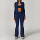 2/3PCS Yoga Suit Sports Set Gym Set Women Tracksuit Running Workout Clothes Long Sleeve Sports Bra Athletic Wear Yoga Clothing