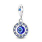 Hot Sales 925 Sterling Silver Charms Beads Devil's Eye Fatima's Hand Cross Beads Fit Original Bracelet Women DIY Jewelry Gifts