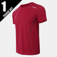 1/4 Pcs Men's Summer Fashion Printing Quick-drying Short-sleeved Youth Leisure Sports Fitness Breathable Top Middle-aged Loose T