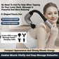 Electric Muscle Massage Gun With 4 Heads, Deep Tissue Percussion Massager For Pain Relief, Portable & Rechargeable Fascia Extend