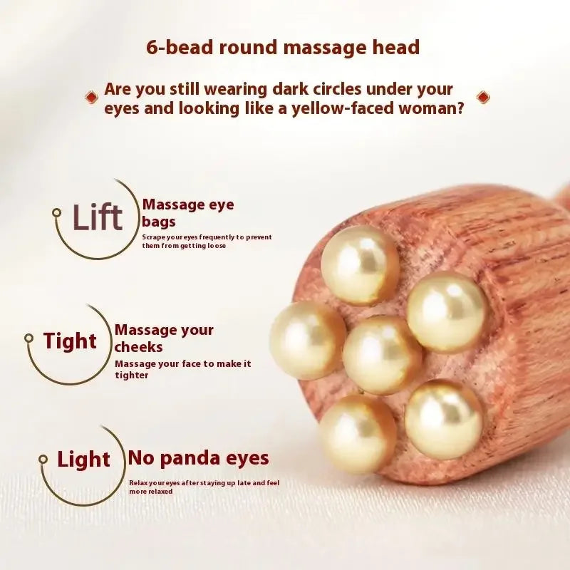 Brass Lotus Eye Massage Stick A Facial Gua Sha Tool A Handheld Tool For Eye Relaxation And Meridian Acupressure Massage Tools