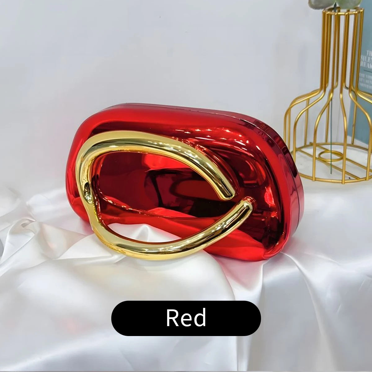 Fashion Elegant Acrylic Box Shaped Crossbody Bags Women Evening Bags Party Cute Handbag Wedding Mini Wallet Banquet Clutch Bag