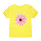 100% Cotton Toddler Girl T Shirt 2 to 3 4 5 6 7 8 9 10 11 12 13 14 Years Pink White Tshirt Flower Print Teenage Girls Tee Shirts