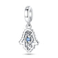 Hot Sales 925 Sterling Silver Charms Beads Devil's Eye Fatima's Hand Cross Beads Fit Original Bracelet Women DIY Jewelry Gifts