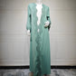 Eid Abaya Women Party Dress Print Diamond Muslim Dubai Longue Vestidos Largos Ramadan Morocco Prayer Caftan Robe Abayas Elegant