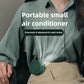Mini Clip Fans Hanging Waist Neck Fan Girl Electric Air Cooling Fan 900mah USB Leafless Fan 3 Speeds Portable Cooler Air