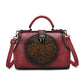 2026 Vintage Luxury Embossed Women's Tote Bags Designer Top Quality Soft Leather Women Shoulder Bag Female Crossbody Handbags