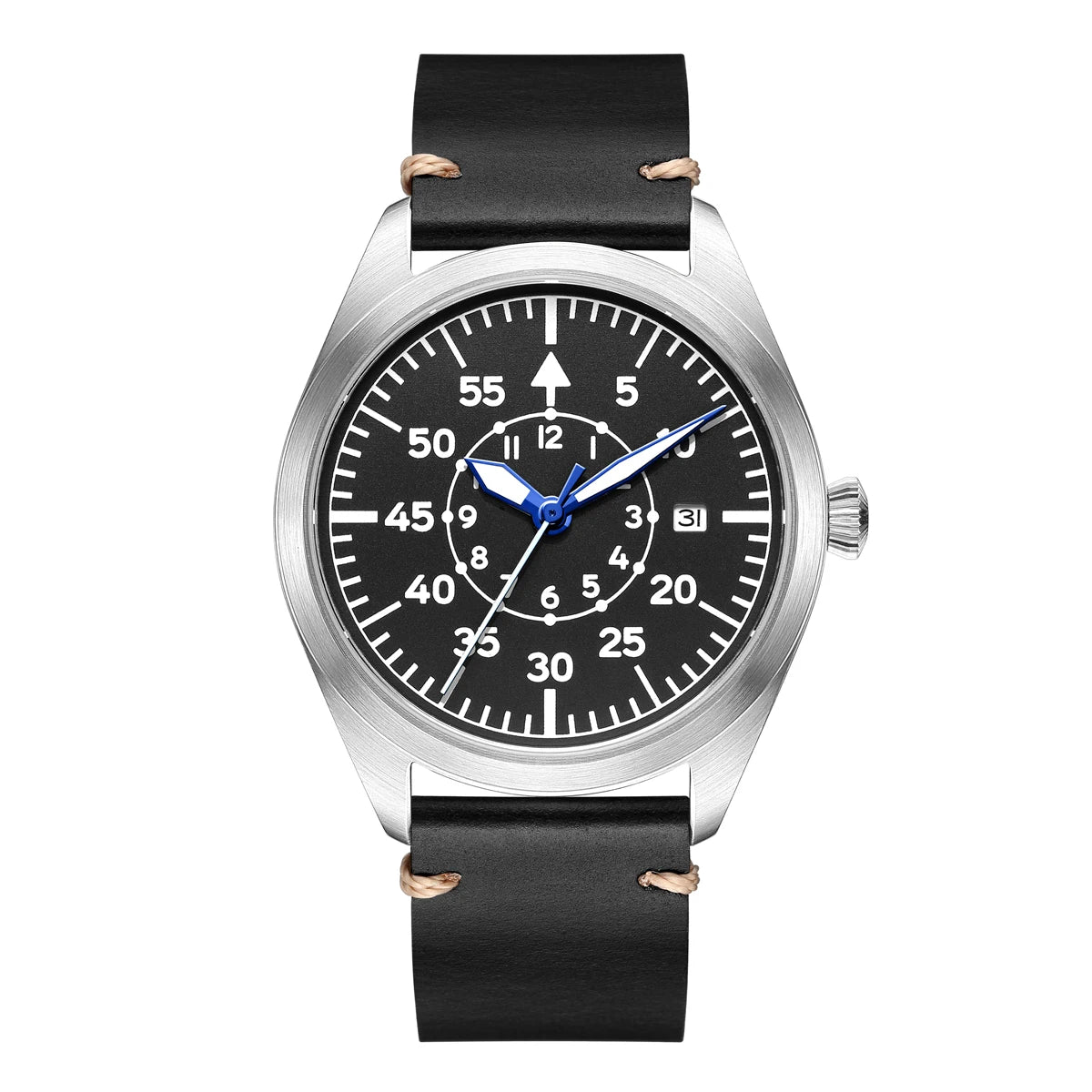 Flieger Pilot Watch A Type B Aviator Automatic Field Reloj Piloto Relogio Mechanical Wristwatch Orologio Pilota Montre Pilote