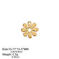 EUEAVAN 5pcs Stainless Steel Charms for Jewelry Making Leaves Lotus Flower Star Pendant Mini Charm Necklace Bracelet DIY Gifts