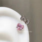 1pcs Quality Shiny Cross Zircon 316L Stainless Steel Ear Bone Nail Y2K Style Silver Color Earring for Women Cochlear Accessories