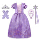 Girls Princess Dress Kids Birthday Cosplay Cinderella Snow White Aurora Rapunzel Halloween Costume Children Party Dresses