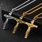 Premium Cross Necklace for Women 18k Gold Plated Trendy Gold Cross Pendant Chain for Girls Crucifix Necklace for Women Girls