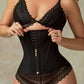 Corset Waist Trainer Double Pressing Cincher Underbust Bustier Body Shaper Shapewear Corset Slimming Trimmer Hourglass Girdles