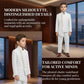 DMDRS Kids Formal Suit Set from Toddler to Teen - Ship Today Graduation Recital Communion Tuxedo - Jacket Pants Outfit