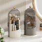 2026 360° Dressing Table Pen Holder Lipstick Storage Rack  Rotating Makeup Brush Storage Tube Dust-proof Partition Storage Box