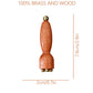Radiant Skin Savior Lymphatic Detox Face Massager Fades Wrinkles Firms Jawline and Eyes Natural Copper Wood Beauty Tool