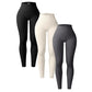 Women's Seamless Knitted Thread yoga Pants High Waisted Sports Leggings Hip Lifting Running Training Slimming and Fashionable