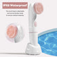 Electric Facial Cleansing Brush Waterproof Electric Face Cleansing Device for Deep Cleaning Blackhead Removal Pore Cleaner