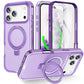 For iPhone 17 Pro Max iPhone Air Matte Case,Built-in PET Screen Protector, Ring Kickstand, Dual Layer Full Body Shockproof Cover