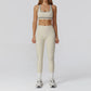 Yoga Clothes Set 2/3PCS Sportswear Gym Outfits Women Sports Set High Waist Leggings Fitness Suit Running Bra Workout Tracksuit