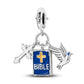 Hot Sales 925 Sterling Silver Charms Beads Devil's Eye Fatima's Hand Cross Beads Fit Original Bracelet Women DIY Jewelry Gifts