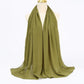 Muslim Chiffon Hijabs For Woman Long Solid Color Head Wrap For Women Shawls Scarves Ladies Muslim Veil Hijab