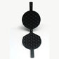 Commercial QQ Eggs Bubble Ball Baking Waffle Maker Iron Hongkong Waffle Eggette Mould Cake Mold Electirc Machine Non-stick Plate